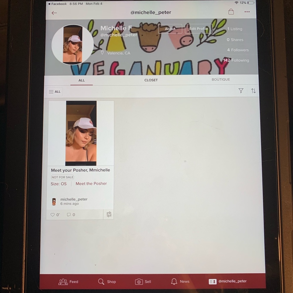 New profile